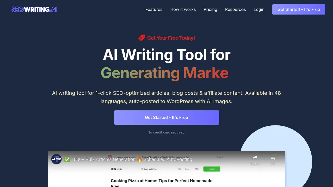 SEO Writing AI