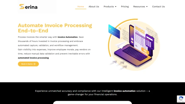 Serina Invoice Automation Software