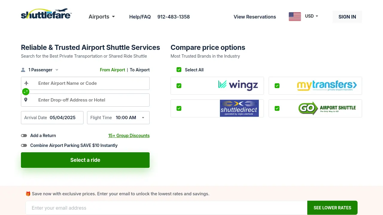 Shuttlefare.com