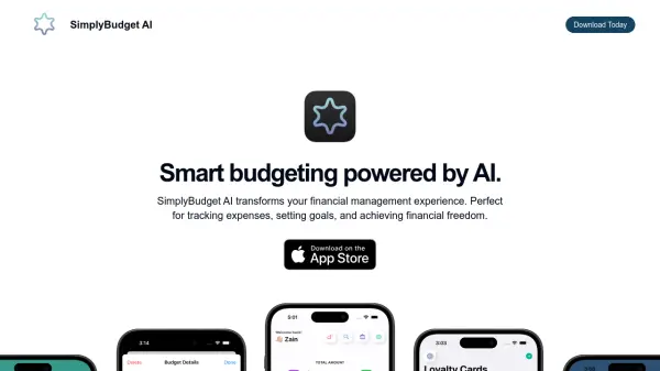 SimplyBudget AI