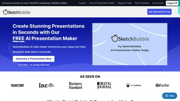 SketchBubble AI Presentation Maker