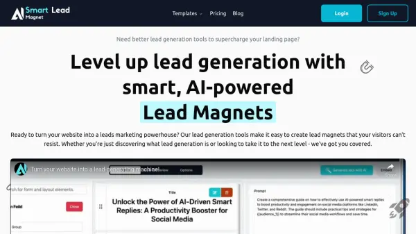 Smart Lead Magnet