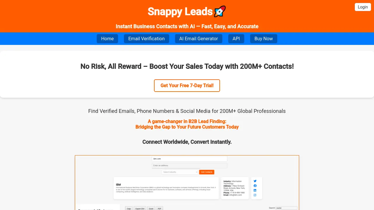 Snappy Leads