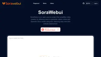 SoraWebui