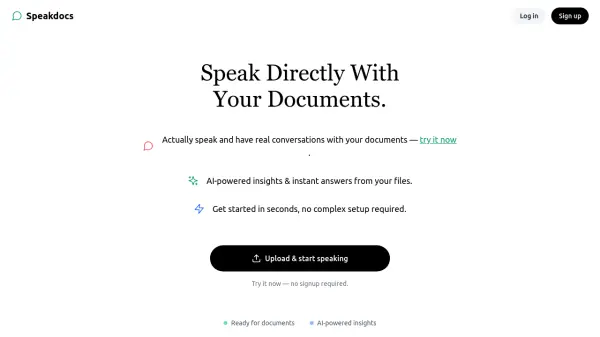 Speakdocs