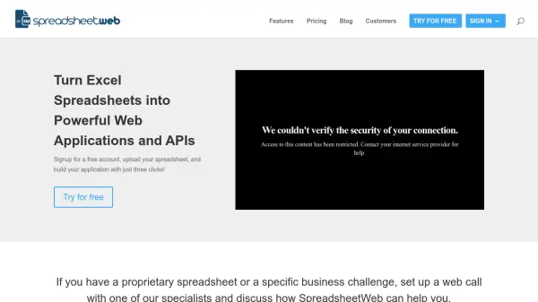 SpreadsheetWeb