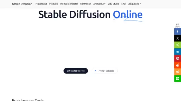 Stable Diffusion Online