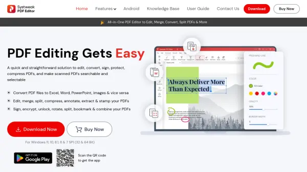 Systweak PDF Editor