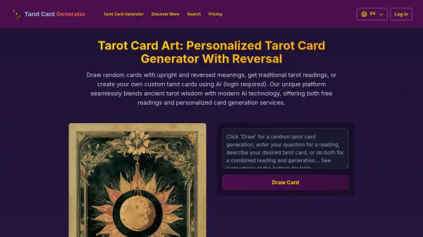 Tarot Card Generator