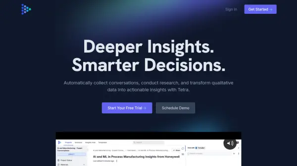 Tetra Insights