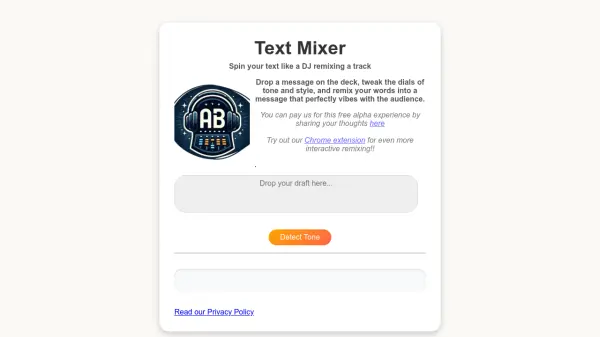 Text Mixer