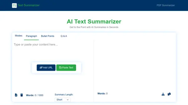 Text Summarizer