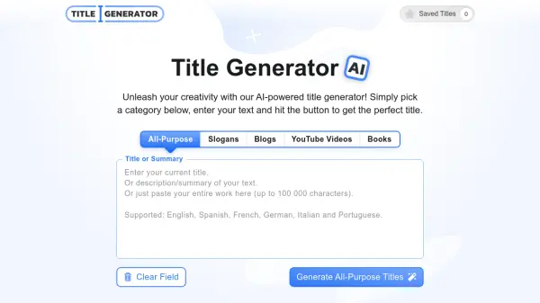 Title Generator