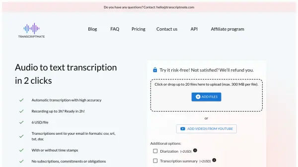 TranscriptMate