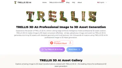 TRELLIS 3D AI