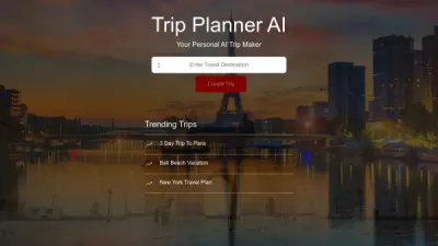 Trip Planner AI