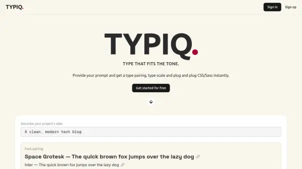Typiq