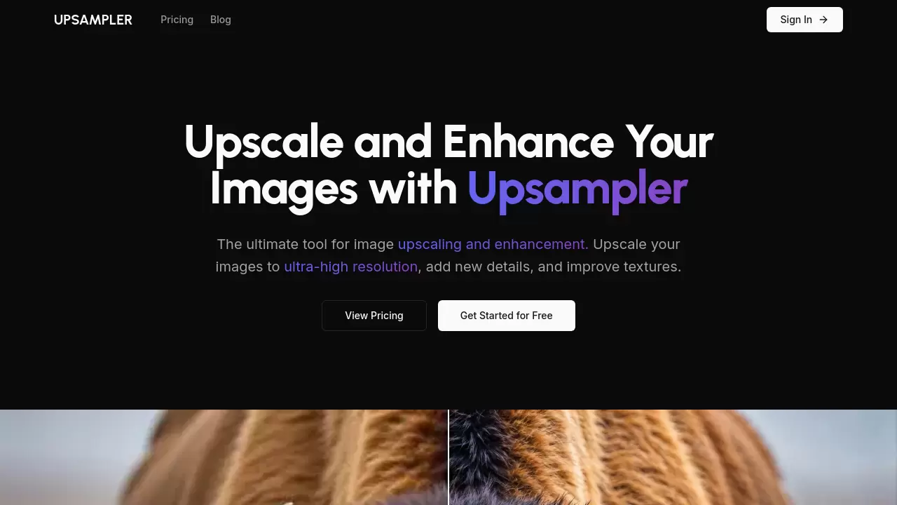 Upsampler