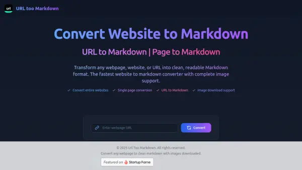 URL too Markdown