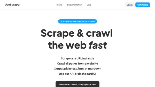 UseScraper