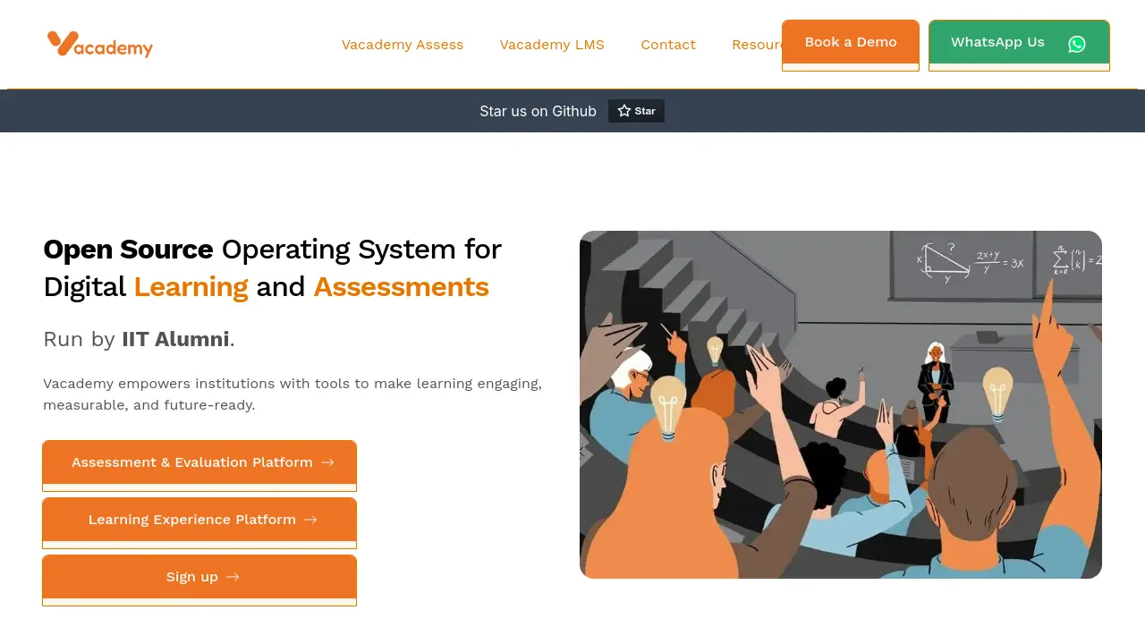 Vacademy screenshot
