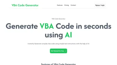 VBA Code Generator