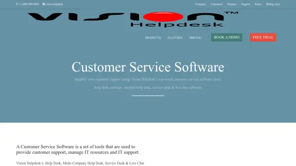 Vision Helpdesk
