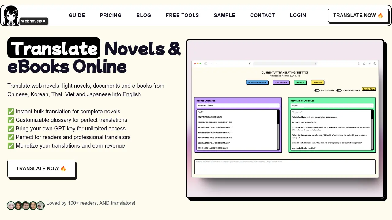 Webnovels AI