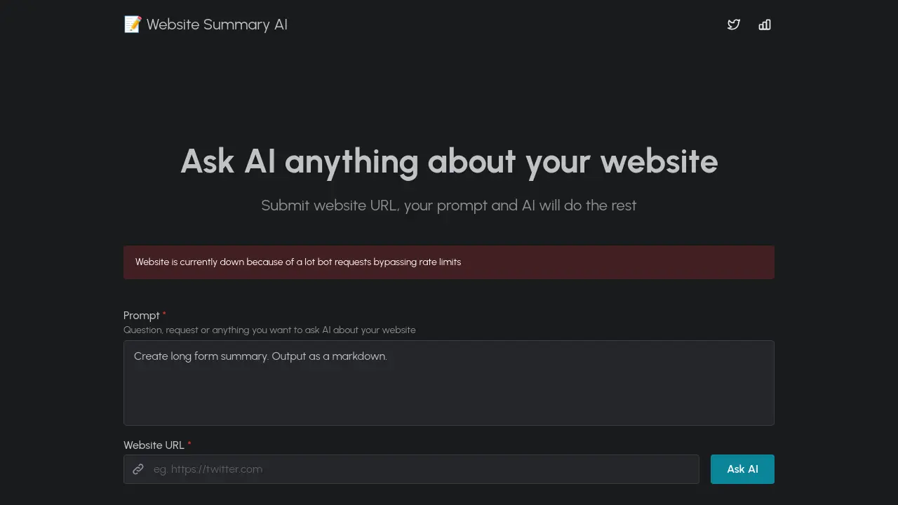 Website Summary AI