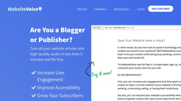 WebsiteVoice