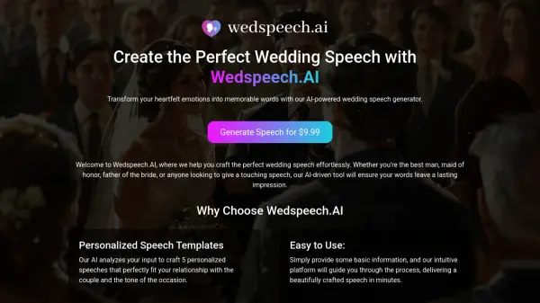 Wedspeech.AI