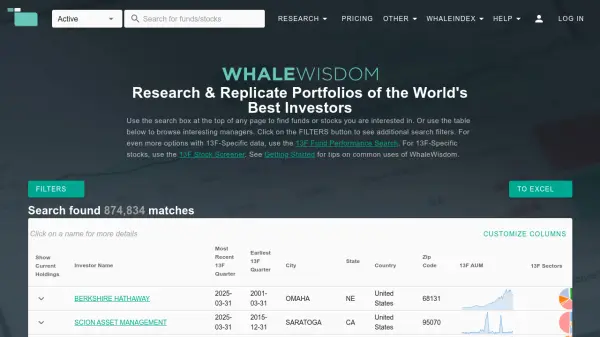 WhaleWisdom