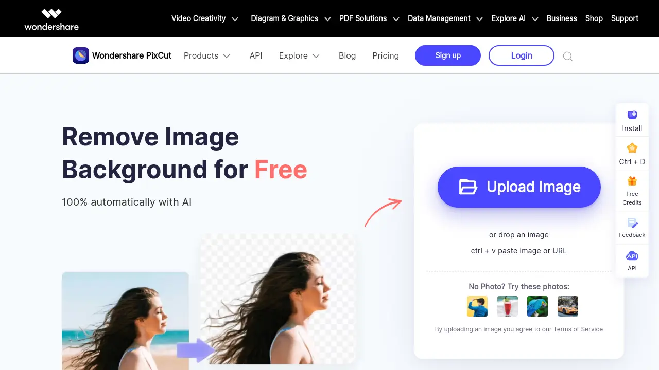 Wondershare PixCut