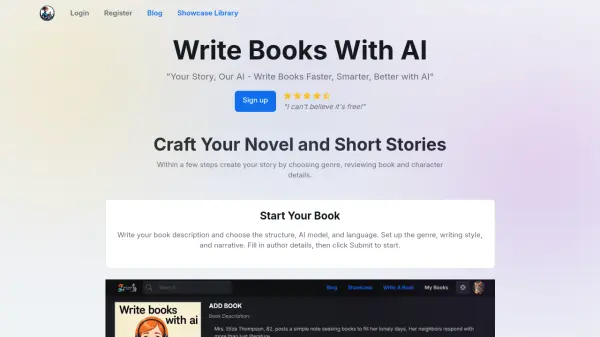 Write Books With AI