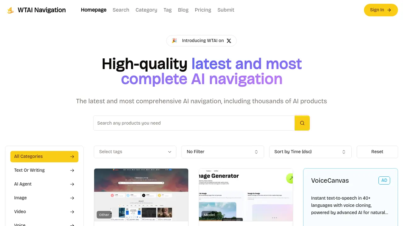 WTAI screenshot