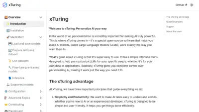 xTuring