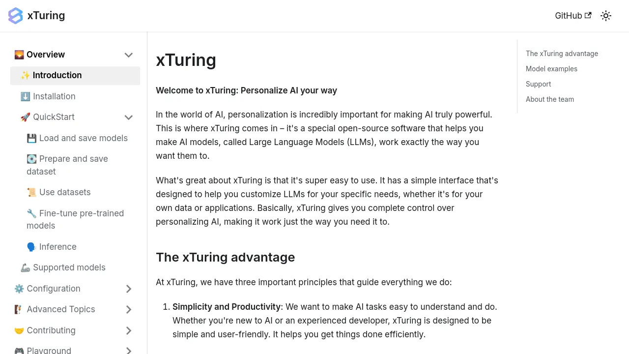 xTuring