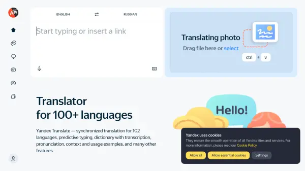 Yandex Translate