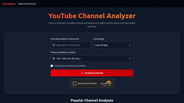 ytAnalyzer